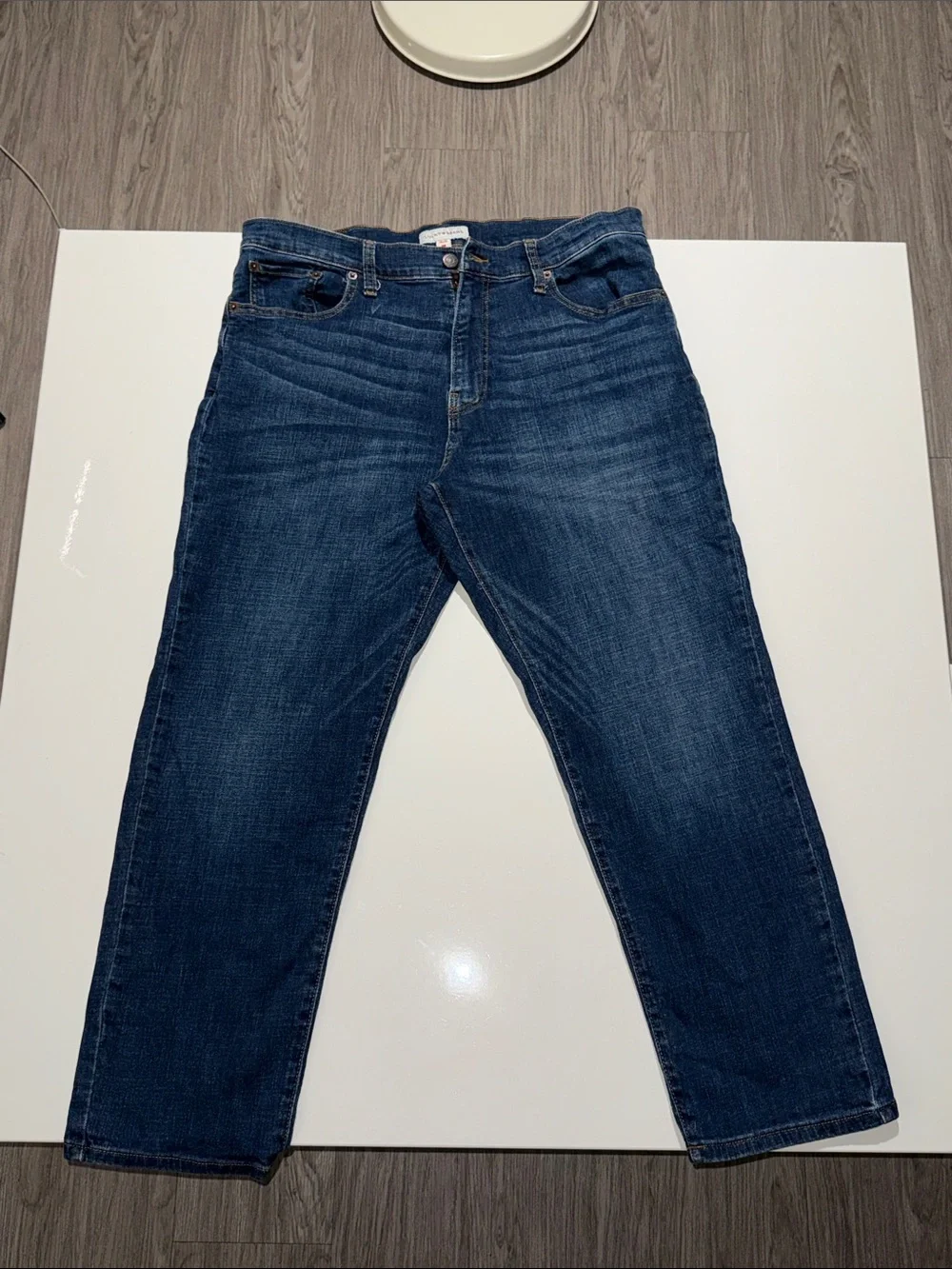 Lucky Brand 221 Straight Stretch Jeans Mens Size 36x30 Blue